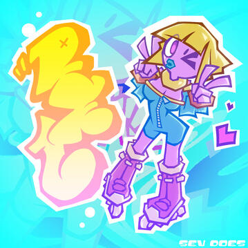 Bel from Bomb Rush Cyberfunk