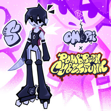 Omori x Bomb Rush Cuberfunk